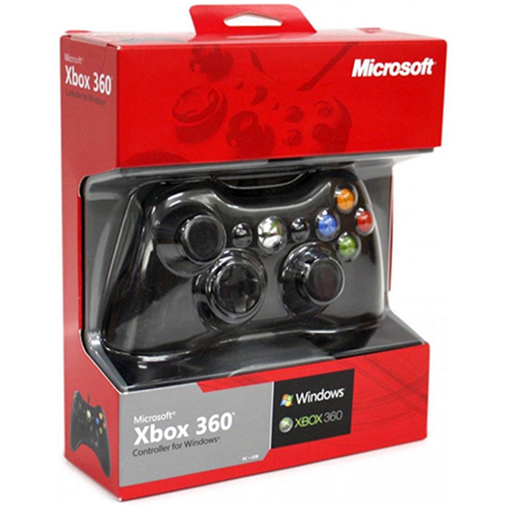 Xbox 360 Data Frog wired controller - PC - Raspberry - Pandora box - White