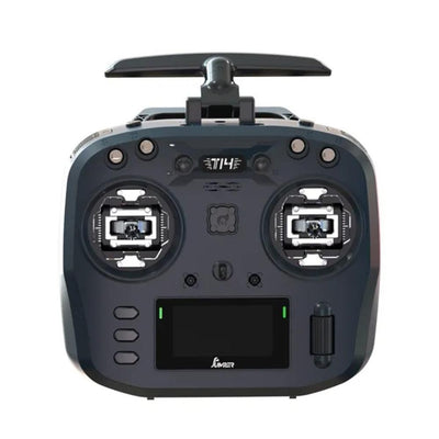 Jumper T14 ELRS 1W 2.4GHz VS-M CNC HALL Sensor Gimbals 2.42" OLED Screen EdgeTX RC Transmitter - Grey