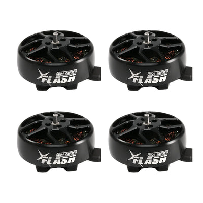 FlyFishRC Flash 1804 2450KV 6S Freestyle Motor Set for 3/3.5 inch Drones Cinebot30 (4 Motors)