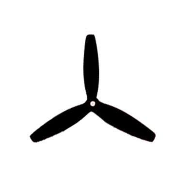 Lumenier FPV Racing Propellers 5040 3-Blade (2CW+2CCW) - Black