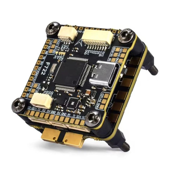 F7 Stack 55A with F722 Flight Controller and 55A ESC 3-6S - 30.5x30.5mm