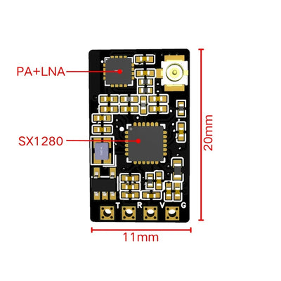 PRE-ORDER ELRS 2.4GHz Micro Receiver w/ UFL Antenna