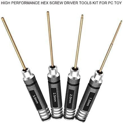 Titanium Hex Driver For RC Repairs - Choose Size