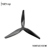 HQProp MacroQuad 10x5x3 10-Inch Cinelifter Propeller Set (2CW+2CCW) Black-Glass Fiber Reinforced Nylon