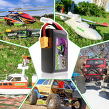 PRE-ORDER Ovonic Rebel 2.0 6S 1300mAh 130C 22.2V FPV Racing Freestyle Lipo Battery Pack - XT60