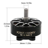PRE-ORDER X2807 1300KV 6S Brushless Motor Set for 6/7 inch builds (4 x Motors)