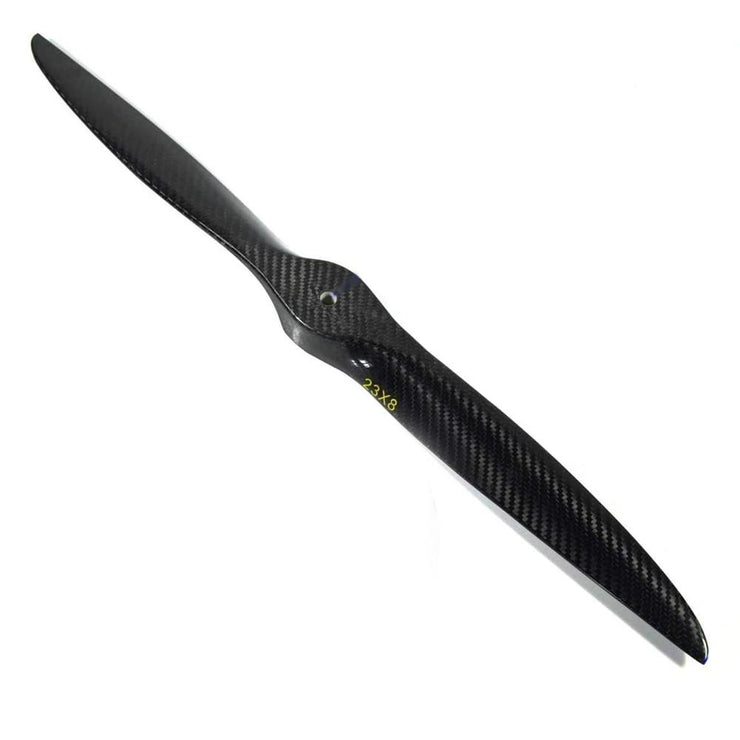 23x8 RC Airplane Propeller Super Strong Carbon Fiber for Fixed Wing Gas or Electric 50/55cc Planes