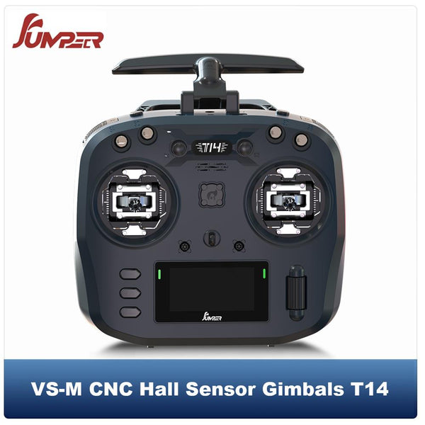 PRE-ORDER Jumper T14 ELRS 1W 2.4GHz VS-M CNC HALL Sensor Gimbals 2.42