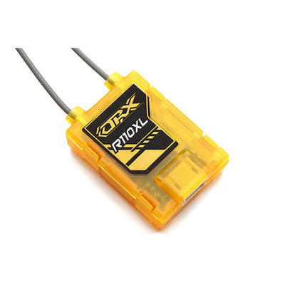 Orange Rx R110XL 2.4Ghz DSMX Satellite Receiver (Long Antenna)