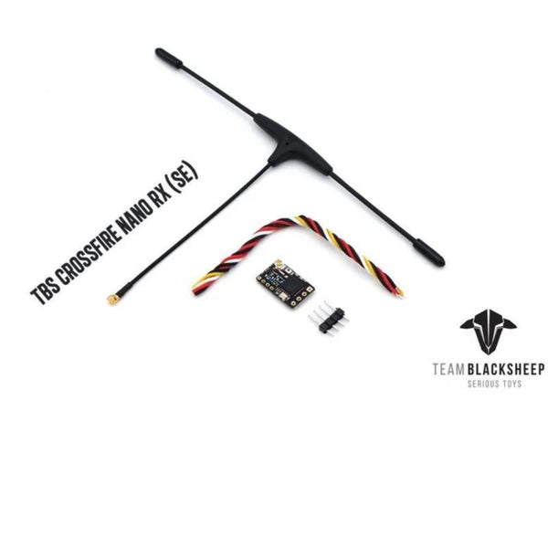 TBS Crossfire Nano Rx FPV Long Range Drone Receiver + Immortal T Antenna