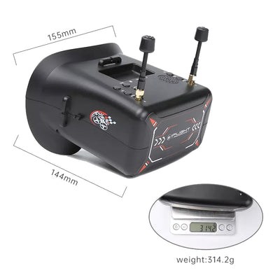 (PRE-ORDER) iFlight 5.8GHz 40CH 4.3" 800x480 LCD Diversity With DVR Analog FPV Goggles