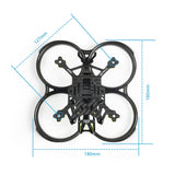GepRC Cinebot30 3 inch O3/O4 Compatible Whoop Frame Kit + COB Light Strip BLUE