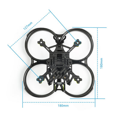 GepRC Cinebot30 3 inch O3/O4 Compatible Whoop Frame Kit + COB Light Strip BLUE