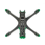 GepRC Mark5 Pro Squashed X Freestyle Frame Kit - Green (Frame Only)
