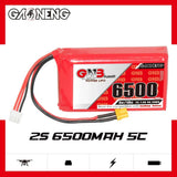 Gaoneng GNB 2S 7.4V 6500mah 5C Lipo Battery XT30 for Boxer, TX15, TX16S Radios