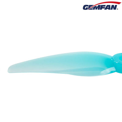 PRE-ORDER Gemfan Hurricane 51477-3 Tri-prop 5-inch (2CW-2CCW) - BLUE
