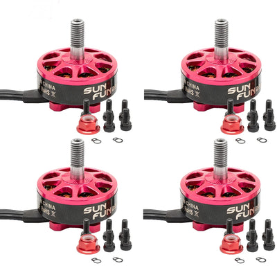 DYS SunFun 2306-1750KV 4-6S Motors Set (4 Motors)