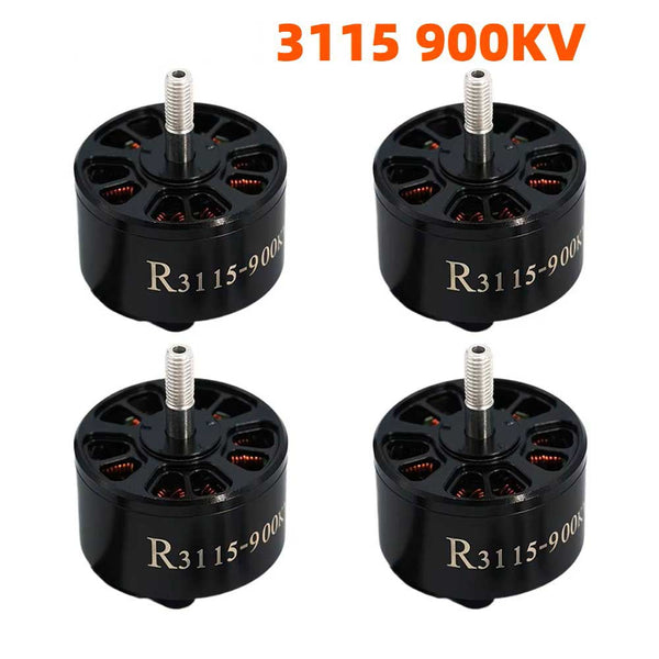 R3115 900KV 3-6S Brushless Motor for 10 Inch Cinelifter Builds - Set (4 x Motors)