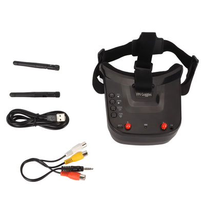 Eachine VR009 5.8G 40CH 3" 480x320 LCD Diversity Analog FPV Goggles with AV signal output