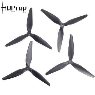 HQProp MacroQuad 10x5x3 10-Inch Cinelifter Propeller Set (2CW+2CCW) Black-Glass Fiber Reinforced Nylon