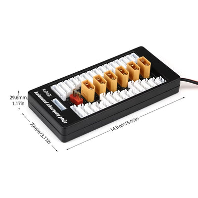 PRE-ORDER XT60 2-6S Parallel Balance Charging Board