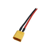 XT60 Male Connector for ESC Power with 14AWG 10cm wire
