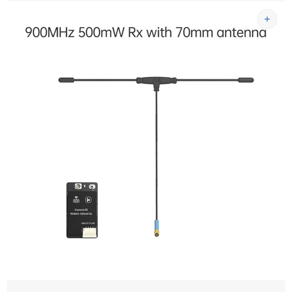 iFlight ELRS 915MHz 500mW Receiver with T Type Antenna
