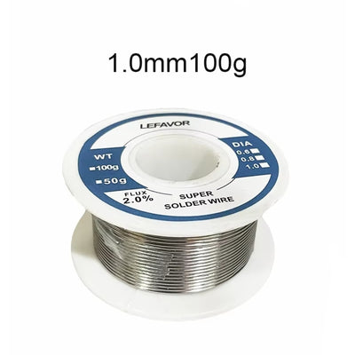 Rosin Core Solder Soldering Roll No-clean FLUX 2.0% - 1mm 100g