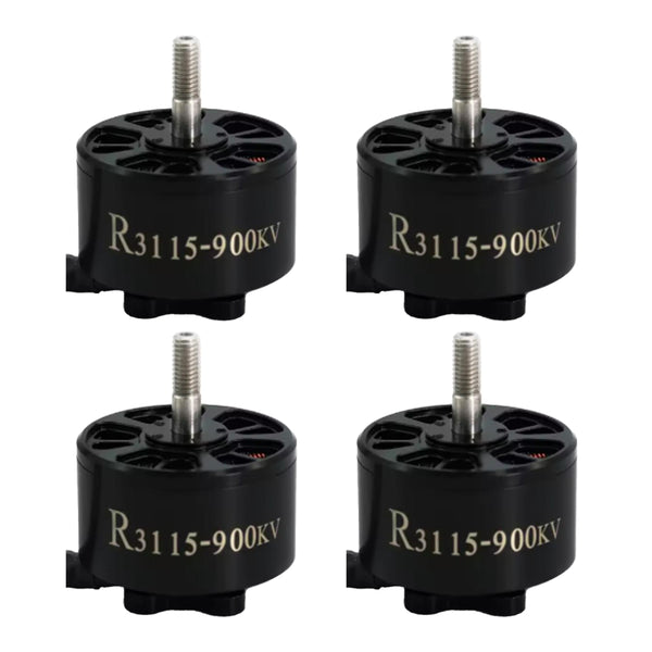 R3115 900KV 3-6S Brushless Motor for 10 Inch Frames Cinelifter Builds - Set (4 x Motors)