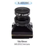 (Pre-Order) Mini Analog Camera MS-619 1800TVL 2.1mm 4:3 / 16:9 for FPV