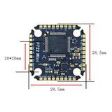 PRE-ORDER DAKEFPV F722 Mini Flight Controller - 20x20mm
