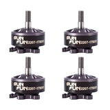 (PRE-ORDER) SunFun 2207-1750KV 4-6S 5" Racing Motor Set (4 x Motors)