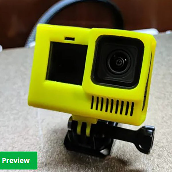 GoPro Hero 13 Black TPU Protector and Mount (Horizontal) - Choose Color
