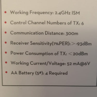 DJI SR6 6CH 2.4GHz Radio Controller with PPM Receiver compatible with Pixhawk/INAV/ArduPilot/Betaflight