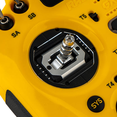 PRE-ORDER RadioMaster GX15 ELRS Gemini 2.4GHz 3.5-inch Touchscreen Display V6 CNC Hall Sensor Gimbals Radio Controller - Yellow
