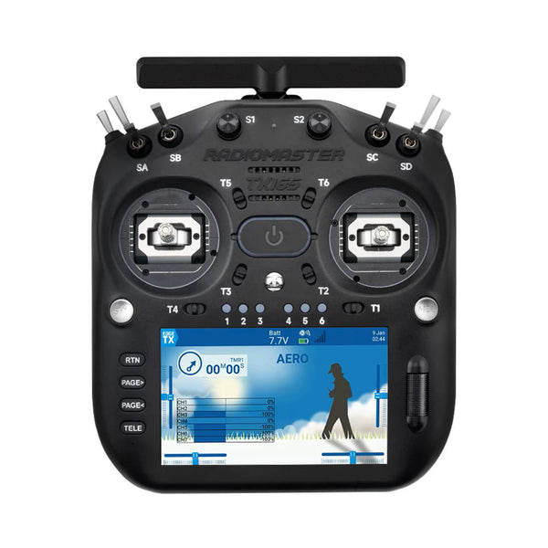 RadioMaster TX16S MK3 ELRS Gemini 2.4GHz/900MHz 5-inch Touchscreen V6.0 Hall Sensor Gimbals Mode 2 Radio Controller