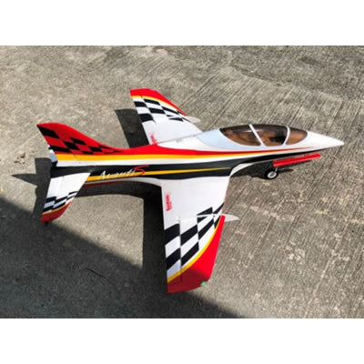 Freewing Avanti S Red 80mm EDF Ultimate Sport DELUXE PNP Jet