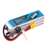 Gens Ace G-Tech 5500mAh 6S 22.2V 60C/120C Lipo Battery for 7 to 10 inch Drones - XT90