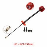 RushFPV Cherry 5.8GHz UFL/IPEX Long Antenna LHCP Compatible with DJI Vista/O4 Lite