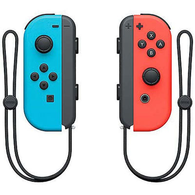 Nintendo Switch Left & Right Joy-Con Controllers Neon Red/Blue