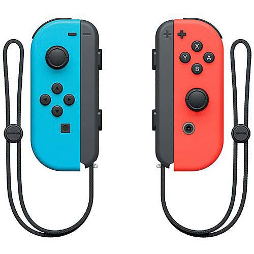 Nintendo Switch Left & Right Joy-Con Controllers Neon Red/Blue