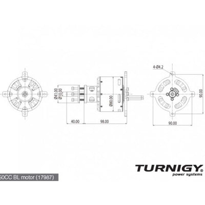 Turnigy RotoMax 50cc Size Brushless Outrunner Motor