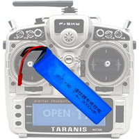 7.4v 3000mAh 8c 2s Lipo Battery for Frsky Taranis X9D