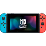 Nintendo Switch with Neon Blue and Neon Red Joy‑Con