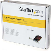 StarTech.com 4 Port PCI SuperSpeed USB 3.0 Adapter