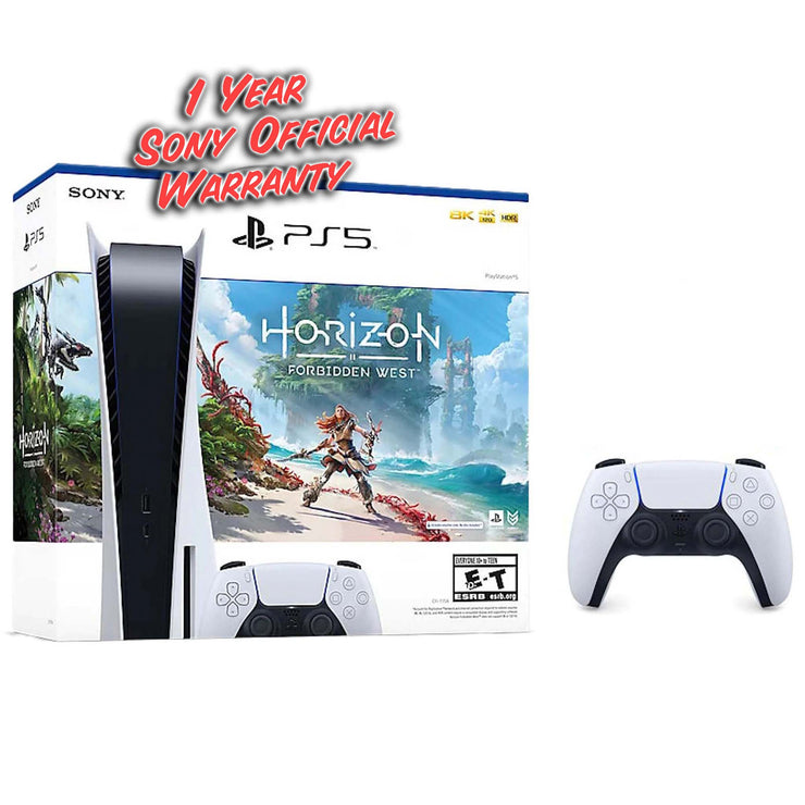 PlayStation®5 Horizon Forbidden West™ Bundle with 1 Year