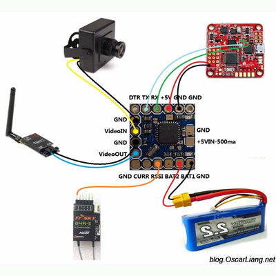 Micro MinimOSD with MultiWii OSD